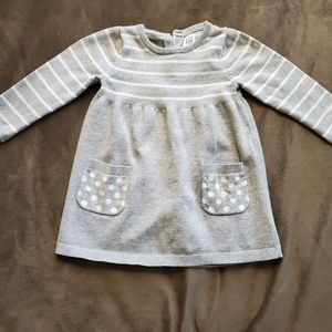 Baby Gap Grey Knit Dress